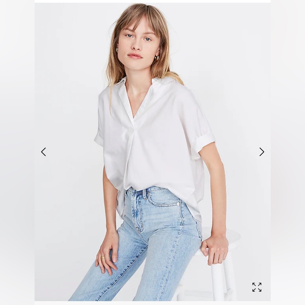 Madewell Park Popover Shirt, NWT, size XL